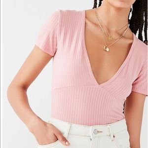 Truly madly Deeply plunging tee